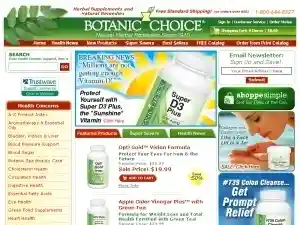  Código de Cupom Botanic-Choice